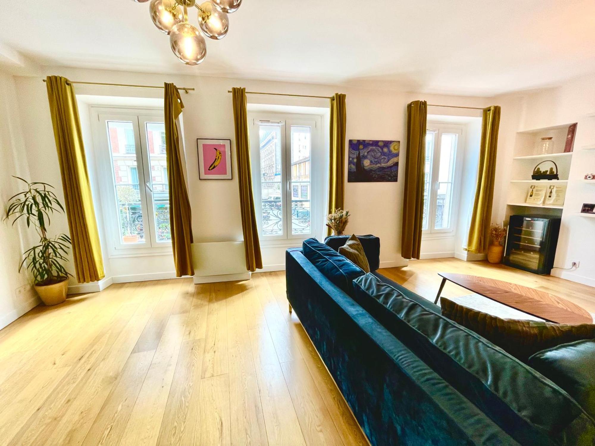 Appartement Elegant & Chic A ปารีส ภายนอก รูปภาพ